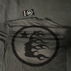 Edgy Black Graphic Tee